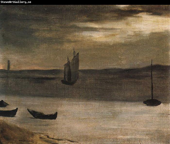 Edouard Manet Le Bassin d'Arcachon